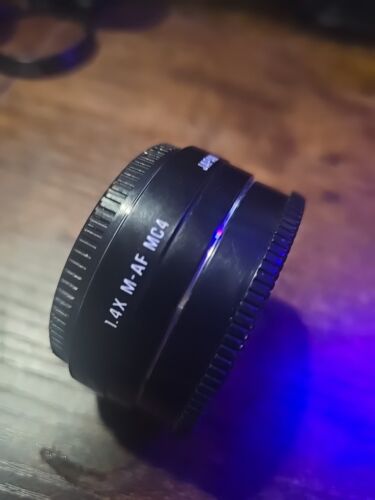 1.4X TAMRON-F teleconverter lens AF for MINOLTA M-AF MC4 Japan - Picture 2 of 3