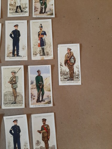 79 Player Cigarette Tobacco Cards Territorial Army British Irish Soldier Uniform - Picture 11 of 24