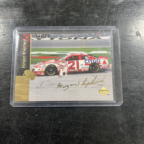 1995 Upper Deck Motorsports Racing MORGAN SHEPHERD Gold Signature SSP card #60 - Picture 1 of 2