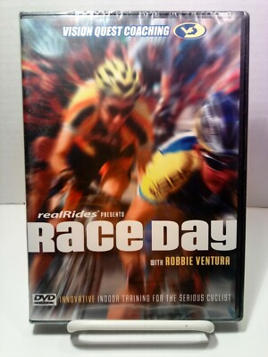 RACE DAY w/Robbie Ventura Real Rides,Vision Quest Coaching Training-DVD 2007-NEW