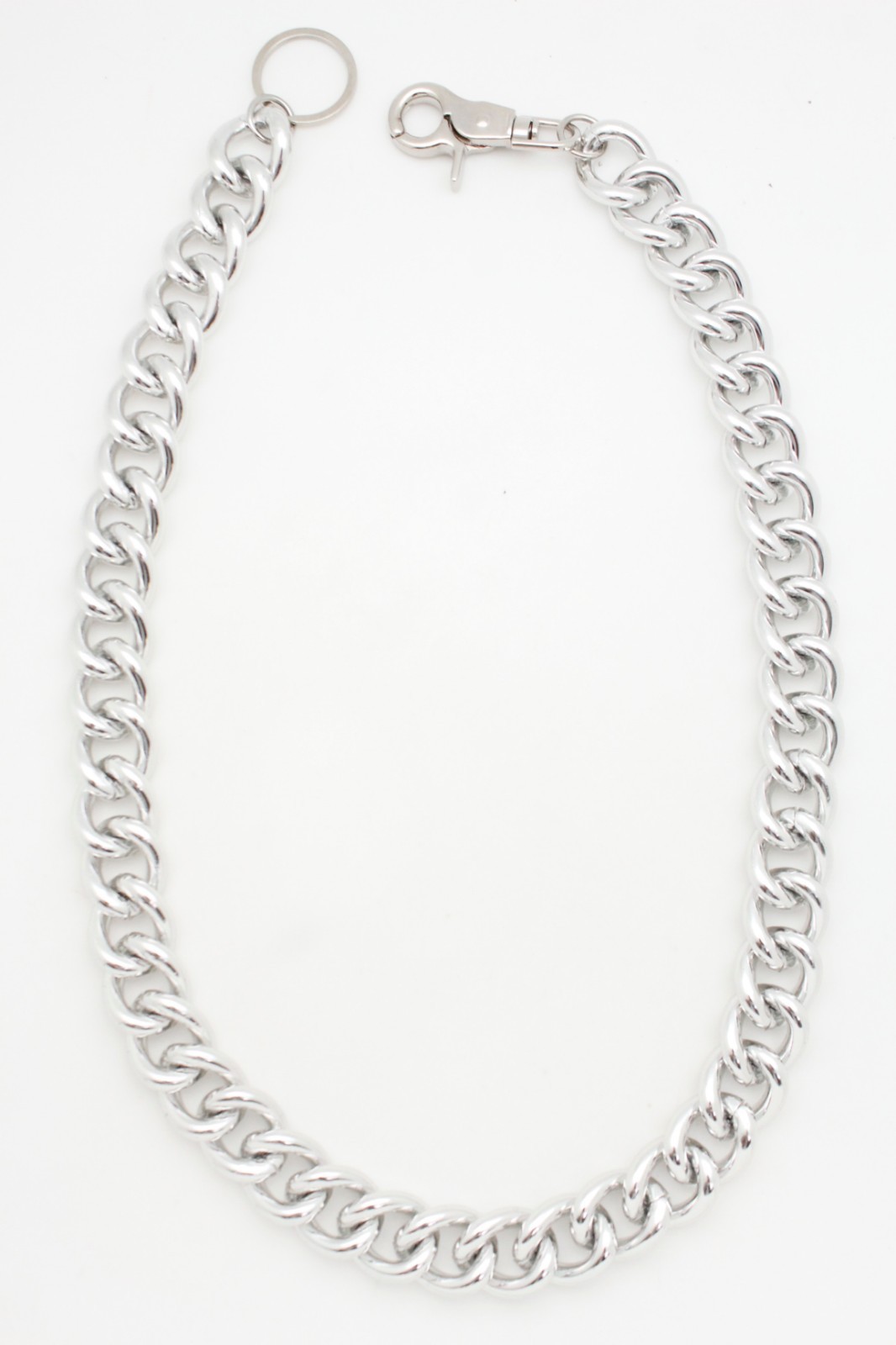 Men Silver Metal Wallet Chain Chunky Links Biker Fashion Jewelry Strong Heavy Men Silver Metal Wallet Chain Chunky Links Biker Fashion Jewelry Strong Heavy
