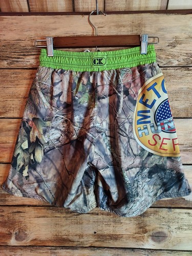 Cliff Keen Metcalf Hunter Series Wrestling Shorts Limited Size Small Mossy Oak - Picture 7 of 7