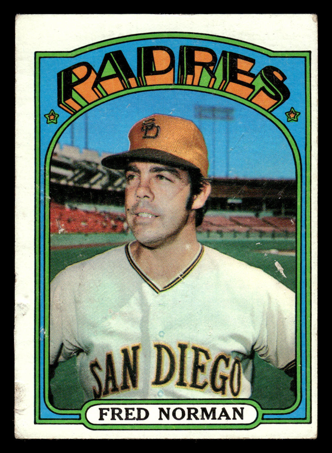 1972 Topps Fred Norman #194 - Poor