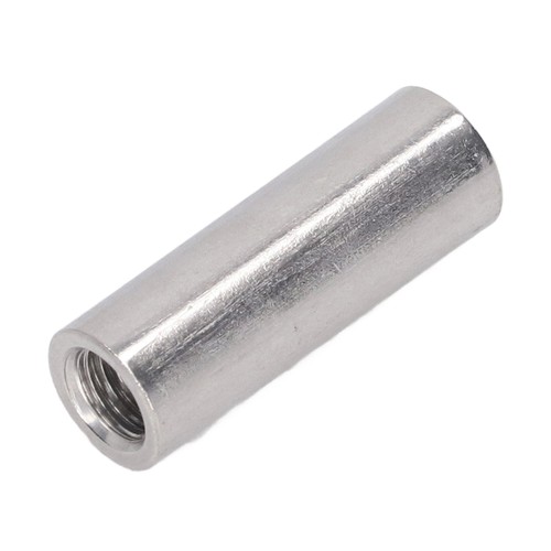 10 pz M8x1,25 12 L35 mm dadi connettore rotondo 304 dado di accoppiamento in acciaio inox - Foto 17 di 22