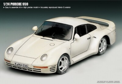 Academy 1/24 Porsche 959 Plastic Model Kit #15103 | eBay