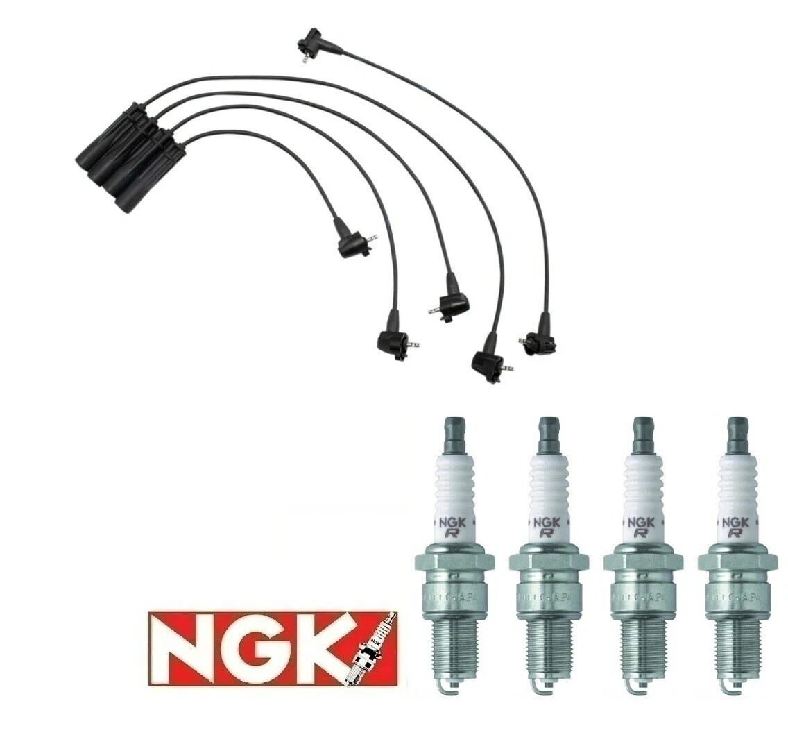 Wire  NGK 4 VPower Spark Plugs Kit For Toyota 4Runner Pickup 2.4 L4 Vin R 84-92