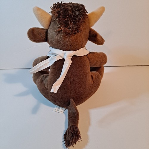 Lipcomb Leads Brown Bison Plush 6 1/2" Inch Stuffed Animal Toy - Picture 5 of 10