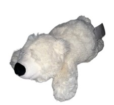 Demdaco Nancy Tillman Polar Bear Plush 9" Soft Rattle On The Night You Were Born