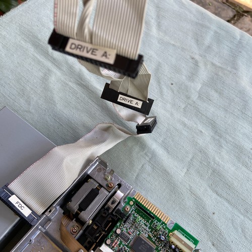 Vintage Computer Northgate Slimline 386 Floppy Drive 3.5” 5.25” Teac 1990 Sankyo - Afbeelding 16 van 20