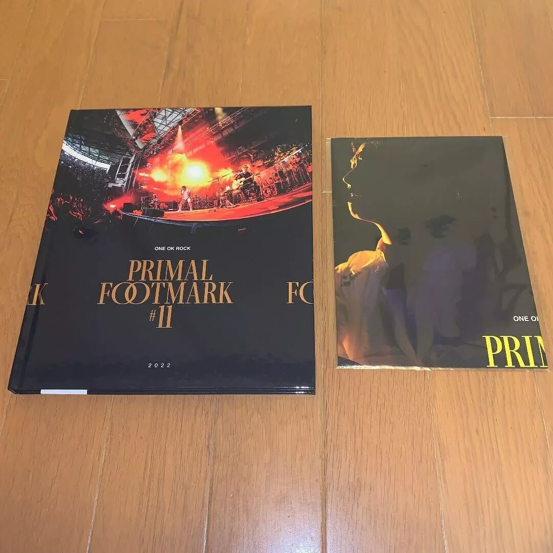 ONE OK ROCK OFFICIAL PHOTO BOOK PRIMAL FOOTMARK 2022 #11 PF Album Collection