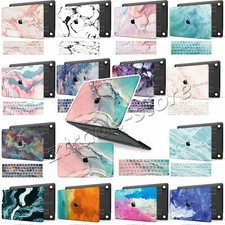 Art Texture Rubberized Hard Laptop Case Cover For Macbook Pro Air 11" 13" 15" 16