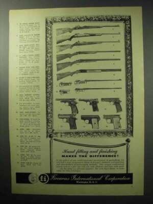 1955 F.I. Gun Ad - F.N. Sako Janssen Valment Star Astra