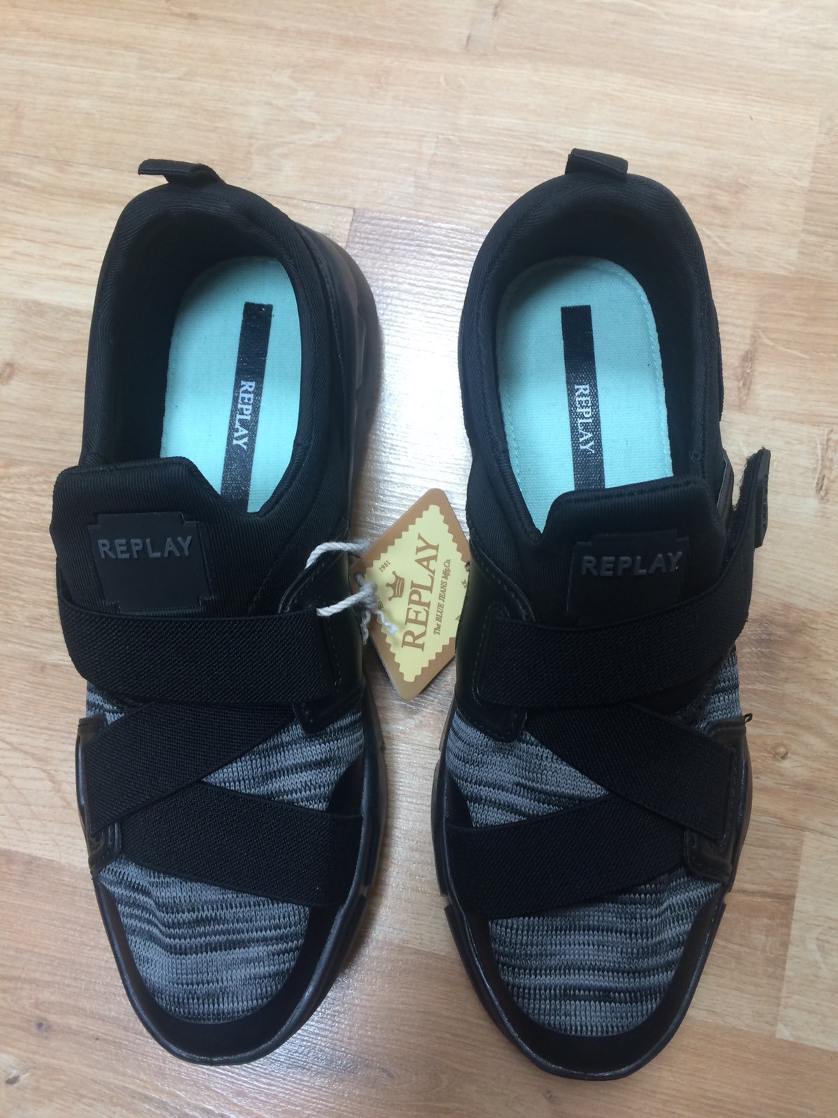 REPLAY LADIES BLACK TRAINER STYLE Schuhe, SIZE 6, 39, BNWT, REPLAY LADIES BLACK TRAINER STYLE Schuhe, SIZE 6, 39, BNWT,