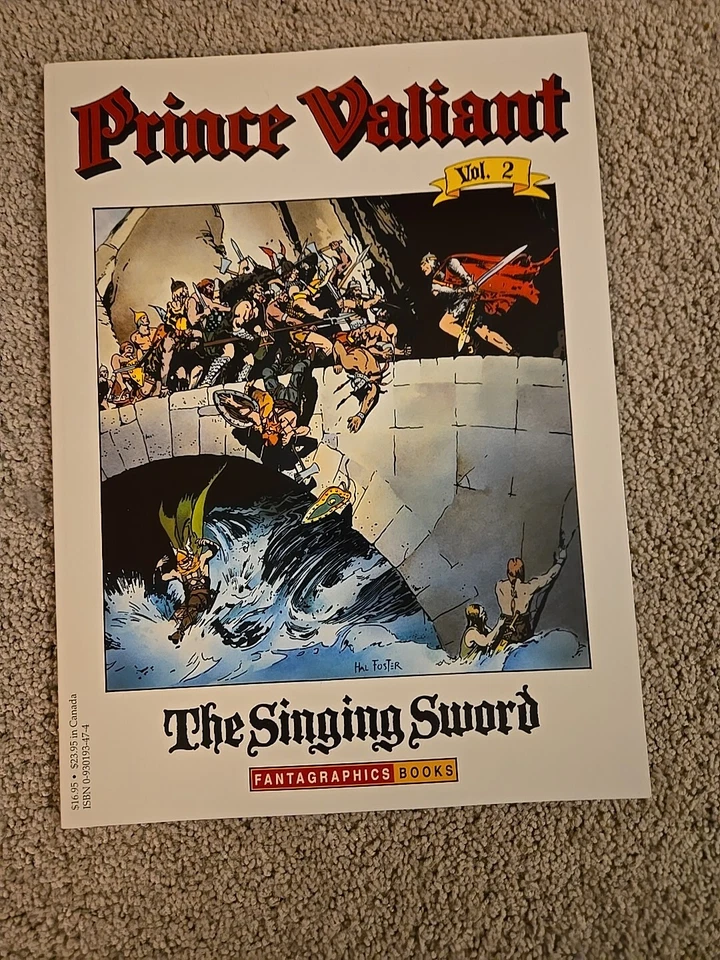 Lote Prince Valiant 2 10 16 22-24 26 27 Fantagraphics 11 números novelas gráficas Foto 4 de 4