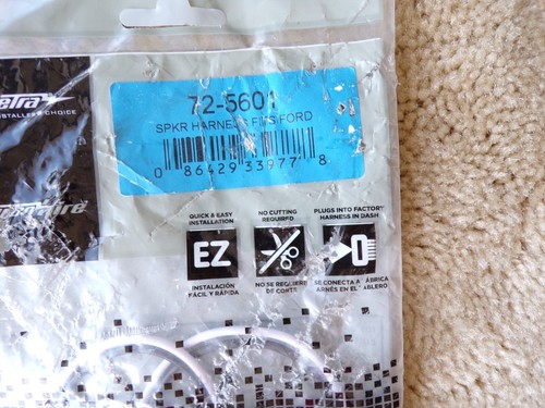 Arnés de cableado de altavoz universal Metra 72-5601 para vehículos Ford seleccionados @c4 - Imagen 3 de 5