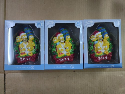 The Simpsons Woo Hoo! 25 Jahre Weihnachtsschmuck - Dep. 56 - 2014 ganze Familie! - Bild 9 von 10