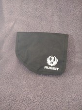 Ruger LCP Compact Pistol Black Nylon Ambidextrous Pocket Holster Zipper Case
