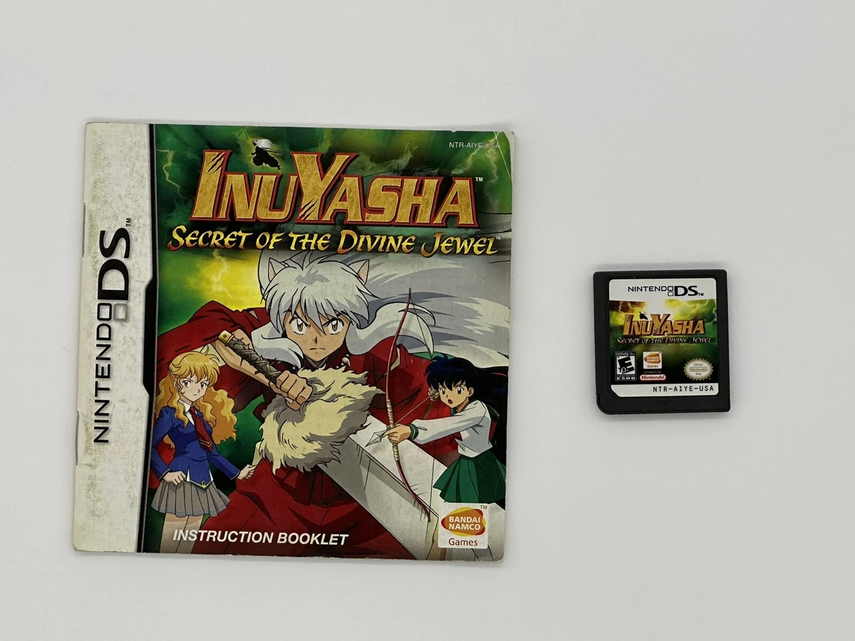 Inuyasha secret of the divine cheap jewel nintendo ds
