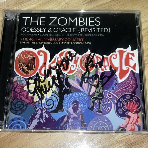 The Zombies Odessey & Oracle Revisited CD LOT (4) AUTOGRAPHED Colin & Rod Argent - Picture 2 of 14