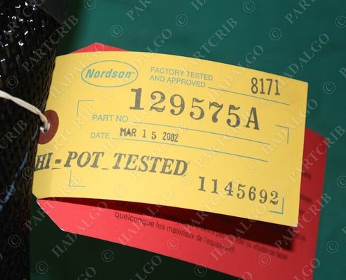 Manguera de fusión en caliente Nordson, 108 232E, estilo RTD térmica 4 pies 124 W 230 V 1200 psi 8,27 MPa  - Imagen 6 de 6