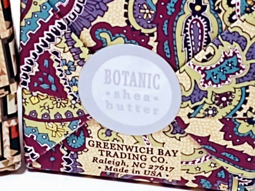 Greenwich Bay Trading Company 2 sample soap bars Zinnia Aloe Butter Soap for Men - Picture 6 of 7