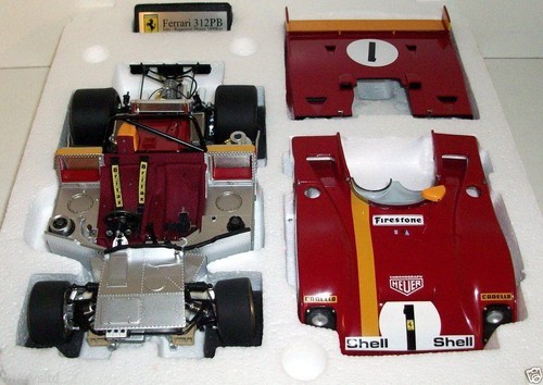 GMP 1/18 Scale Diecast G1804107 - Ferrari 312PB Jacky Ickx #1 - Picture 2 of 6