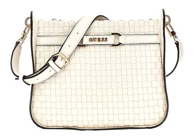 GUESS Majka Hobo Schultertasche Tasche White weiß Neu