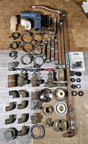 ASSORTED LOT OF PLUMBING SUPPLIES, PARTS, AND ACCESSORIES 