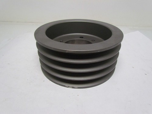 TB Woods 9.5 4C E 4-Groove Pulley Sheave 40 V-Belt 9.875"OD QD Series E Bushing - Picture 9 of 11