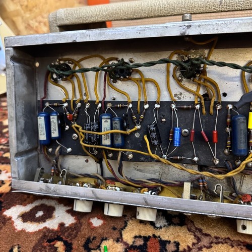 Vintage 1962 Fender Tremolux Brownface USA Valve Amplifier Head Players *1960s* - Picture 24 of 24