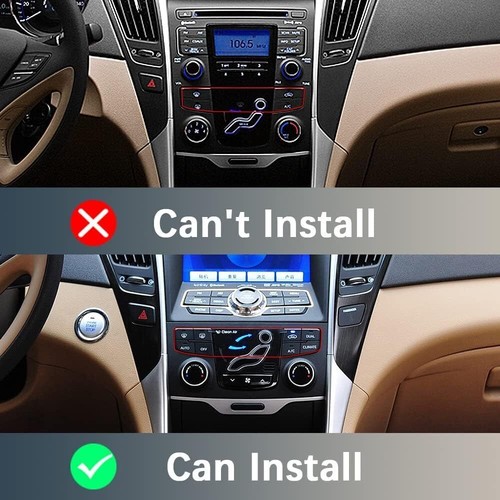 Apple Carplay Android 13 For 2011-2014 HYUNDAI SONATA Car Radio Stereo GPS NAVI - Foto 16 di 17