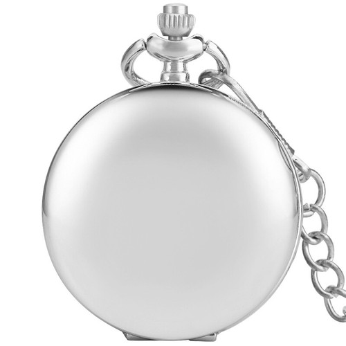 Steampunk Pocket Watch Men Women Quartz Analog Watches Necklace Pendant Chain - Bild 17 von 19