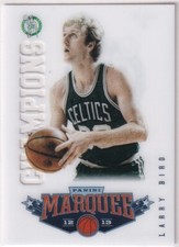 2012-13 Marquee Basketball NBA No. 4 Larry Bird Champions