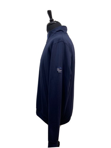 FootJoy Hombre Pullover 1/4 Cremallera Grande Rendimiento Nylon Stone Mountain GC Camisa - Imagen 3 de 6