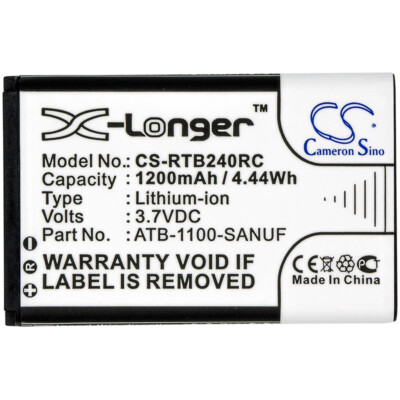 New Battery for RTI Pro,Pro24.i,Pro24.r v2,Pro24.z,41-500012-13,ATB-1100-SY3450
