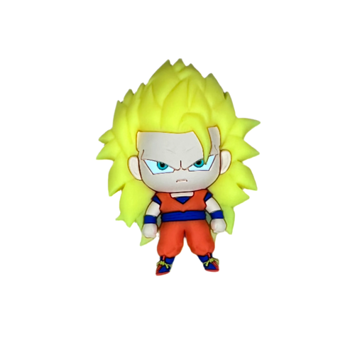 Dragon Ball Z Super Saiyan III Goku 3D Schaumstoff Magnet - Bild 2 von 2