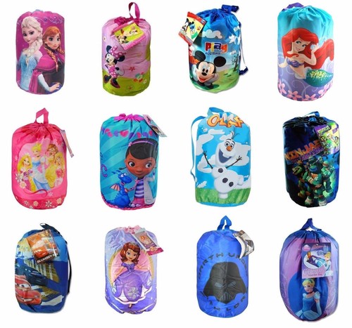 Saco de dormir para acampar + mochila Disney Monstruos Universidad 3+ NUEVO - Imagen 3 de 4