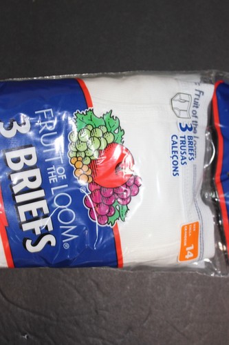 12er-Pack Fruit of the Loom Jungen Baumwolle gerippter Slip Unterwäsche Gr. 14 Taille 26-27 - Bild 7 von 8