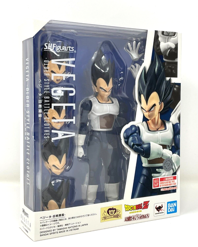 S.H.Figuarts Dragon Ball Z VEGETA Older Style Battle Clothes BANDAI Japan New - Picture 13 of 19