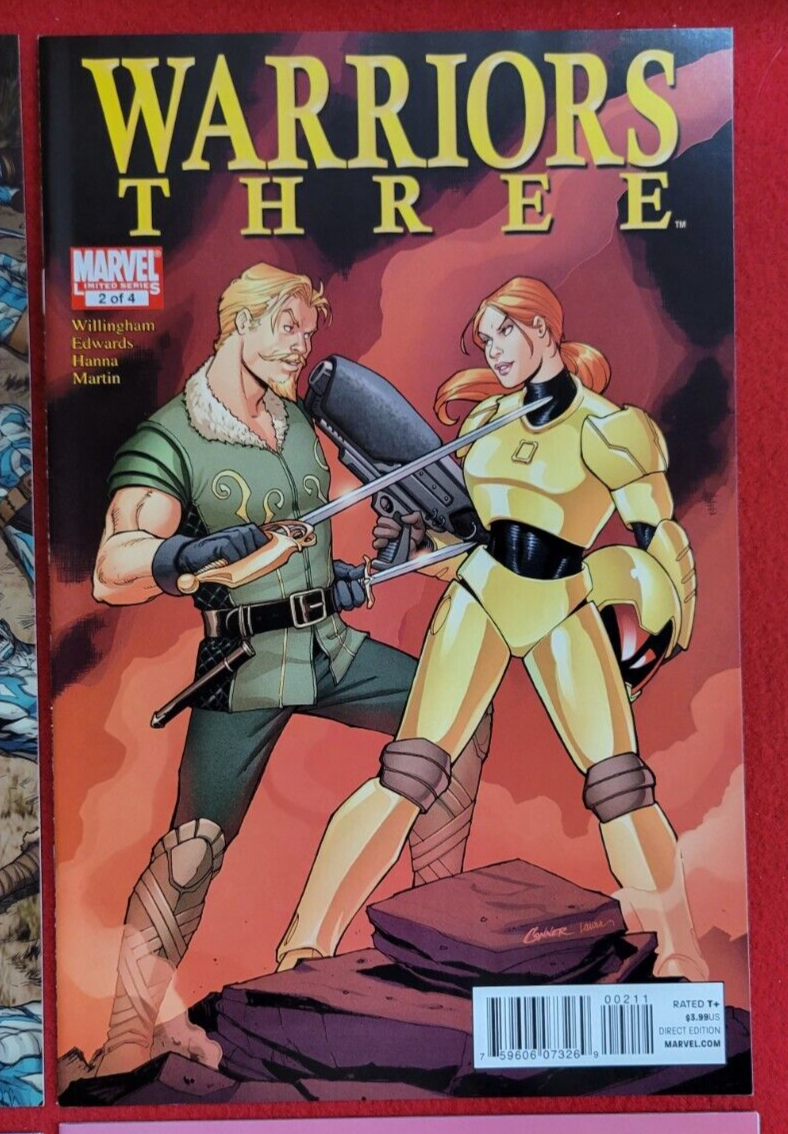 Warriors Three #1 -4 Complete Set Marvel comics | eBay