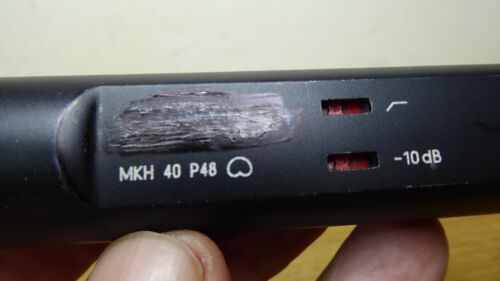 Micrófono condensador escopeta Sennheiser MKH 40 P48 ¡Ninguno funciona! - Imagen 2 de 7