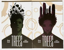 TREES VOL 1 & 2 TPB 1ST PRINT SET WARREN ELLIS HOWARD 2015 TP IMAGE NEW UNREAD