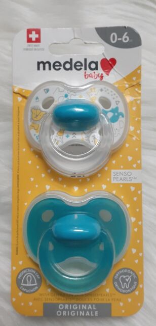 MEDELA BABY PACIFIER | Size 0-6 Months | Lightweight & Orthodontic Bpa-Free