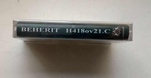BEHERIT – H418ov21.C (Handnumbered MC Tape) Limited to 177 copies - Picture 3 of 3