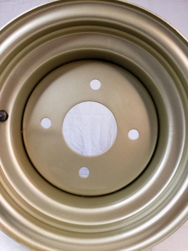 10" 10x7 4/130 RIM WHEEL 4-Hole fits some YANMAR Front Garden Compact Tractor - Picture 4 of 20