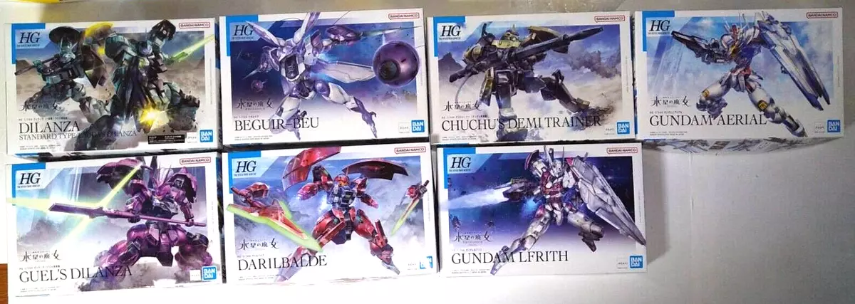 GUNDAM Bandai HG 1/144 LFRITH/AERIAL/DarilBalde /etc The wich HG