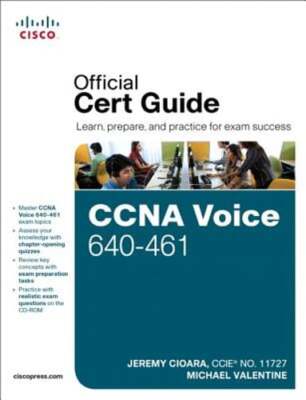CCNA Voice 640-461 Official Cert Guide by Jeremy Cioara: Used