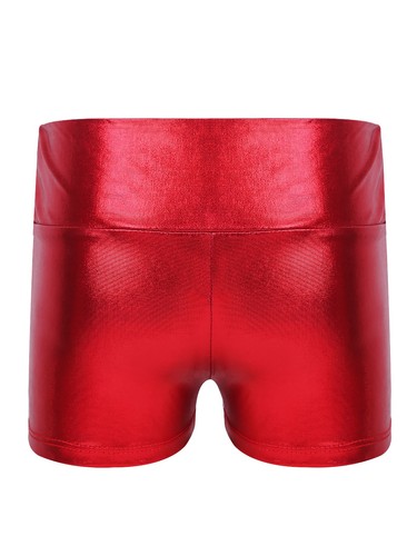 Damen Pailletten Hose Hohe Taille Metallic Hotpants Festivals Glänzend Kurz Hose - Picture 6 of 128