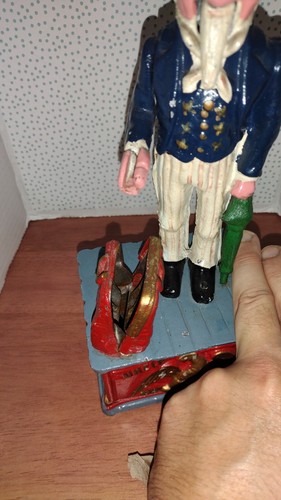 Vintage Cast Iron Uncle Sam Coin Bank    - Picture 7 of 10
