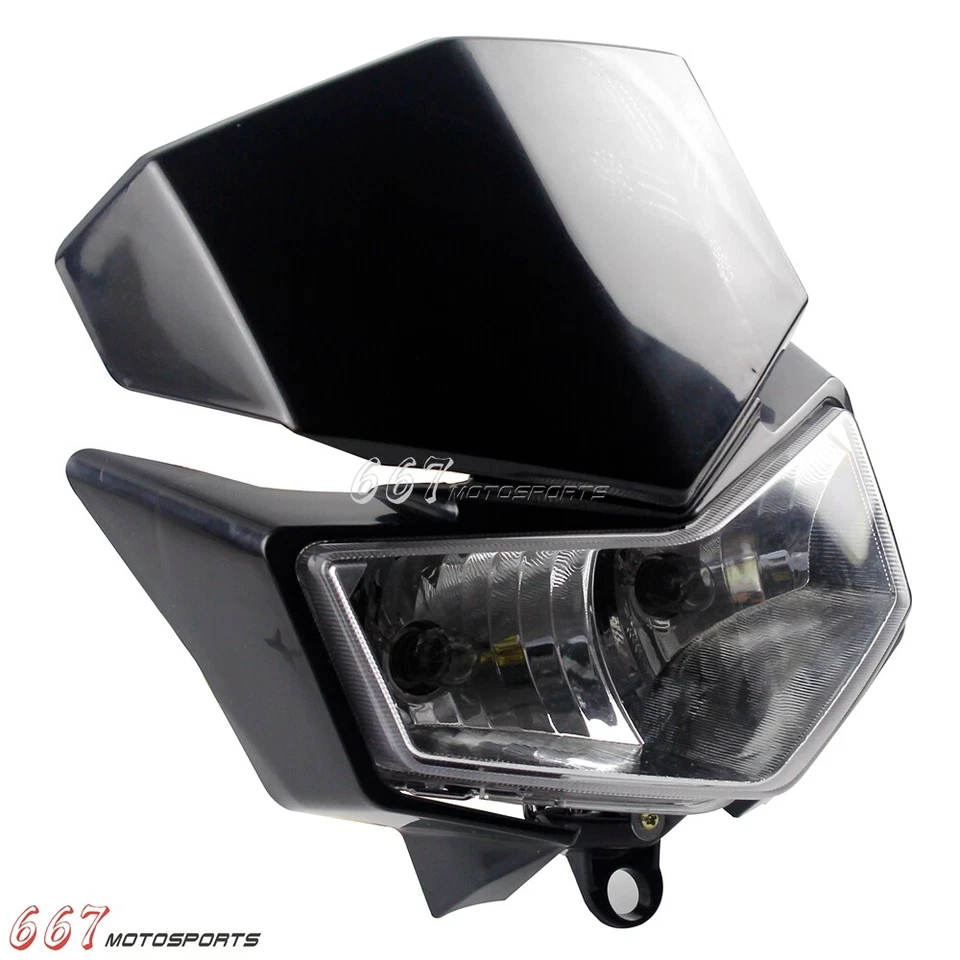 Фара и маска Supermoto для Kawasaki KLX250 KLX250S D-Tracker X250 2008-2019 - Изображение 4 из 4